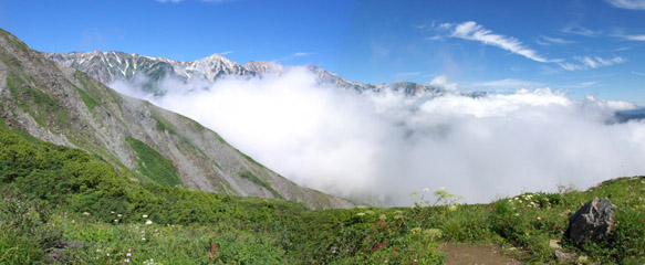 白馬連山