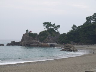 龍王岬と桂浜 桂浜