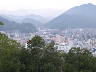 市街地 宇和島城