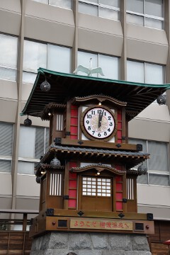 上演終了 坊っちゃんカラクリ時計