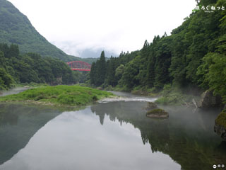 塔のへつり（福島県）