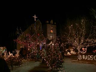 教会・イルミネーション