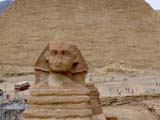 スフィンクスとカフラー王のピラミッド(エジプト) スフィンクスとカフラー王のピラミッド