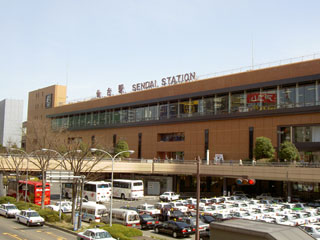 JR仙台駅西口（中央口）外観