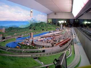 日本で最大級の鉄道模型 鉄道模型パノラマ
