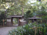 茶室入口 六義園 茶室入口
