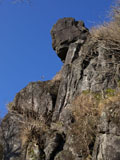大仏岩 筑波山の大仏岩