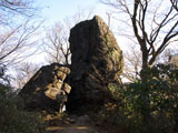 北斗岩 筑波山の北斗岩