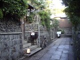 石畳の通路 石畳の通路