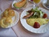 オムレツ 朝食