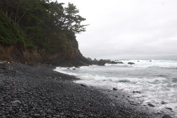 碁石の海岸 碁石の海岸