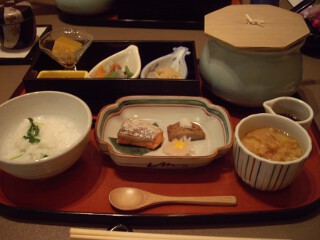 おかゆのメニュー 京料理「嵐亭」