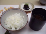 白ご飯、赤汁、香の物 先斗町 ふじ田