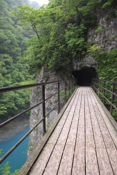 トンネルの入口