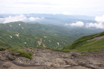 尾根道からの眺め 尾根道からの眺め