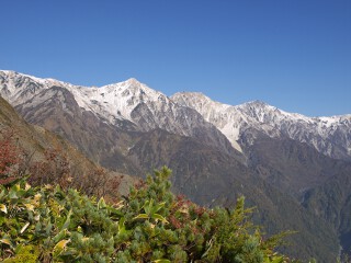 白馬三山 白馬三山