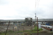 建設中の高架