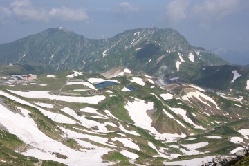 室堂平を望む