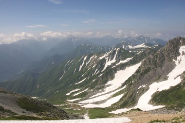 雄山山頂にて 雄山山頂にて