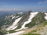 雄山山頂にて 雄山山頂にて