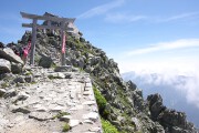 峰本社鳥居 雄山神社