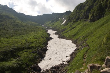 雪渓 雪渓