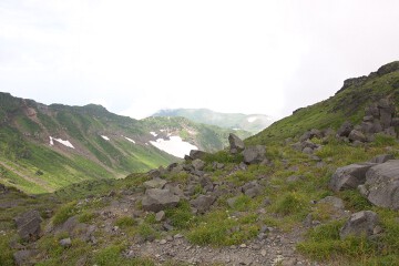 御室小屋からの眺め