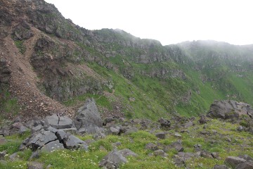 外輪山を眺める