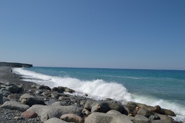 親不知海水浴場 親不知海水浴場