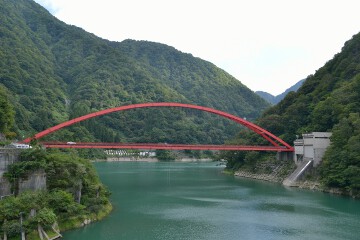 湖面橋 宇奈月湖