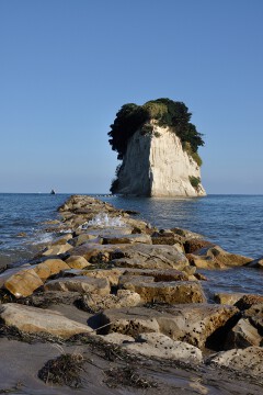 見附島 見附島
