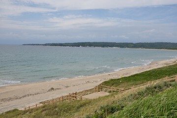 奇麗な海と砂浜 増穂浦海岸