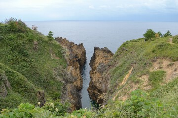 義経の舟隠し 義経の舟隠し