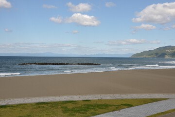 津軽海峡 道の駅こどまり前