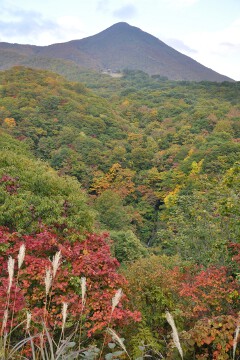 磐梯山 滑滝展望台
