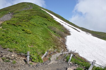 残雪 男女岳