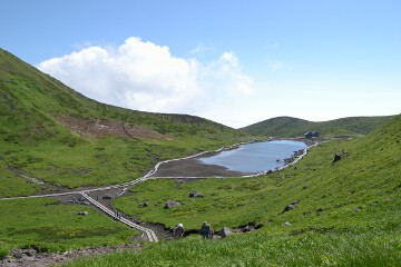 男岳分枝から 阿弥陀池