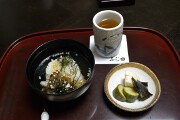鰻の山椒煮のお茶漬け 御飯
