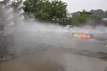 ショーの始まり カラクリ時計
