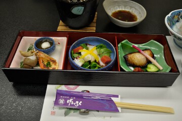 前菜、小鉢、焼き物 会席料理