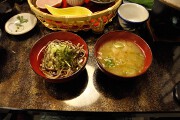 蕎麦と味噌汁 蕎麦と味噌汁