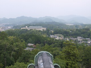 天守閣最上階の望楼