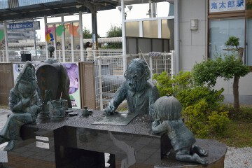 水木しげる先生執筆中