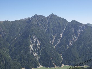 スバリ岳、針ノ木岳