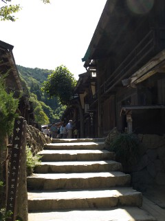 寺下の町並み 妻籠宿