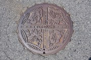 中津川市のマンホール 中津川市のマンホール