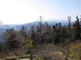 丸山へ 西穂山荘