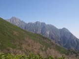 前穗高岳と明神岳 前穗高岳と明神岳