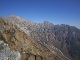 前穗高岳と明神岳 前穗高岳と明神岳