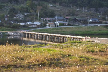 平山橋 久慈川沈下橋